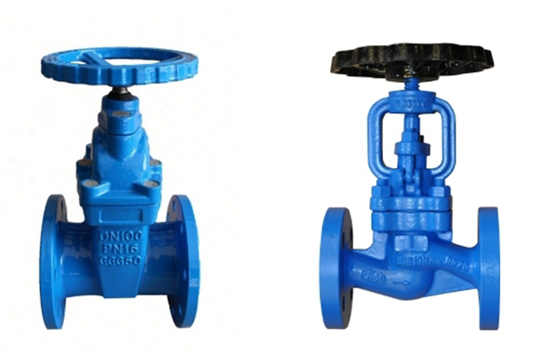 Η διαφορά Betwwn Gate Valve και Globe Valve